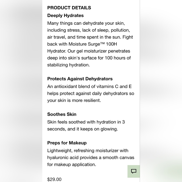 NIB! Clinique Moisture Surge™ 100H Auto-Replenishing Hydrator 💦 - Picture 13 of 15